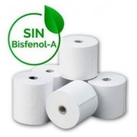 PAPEL TPV IMPRESORA TERMICA 80X60 12mm SIN BISFENOL